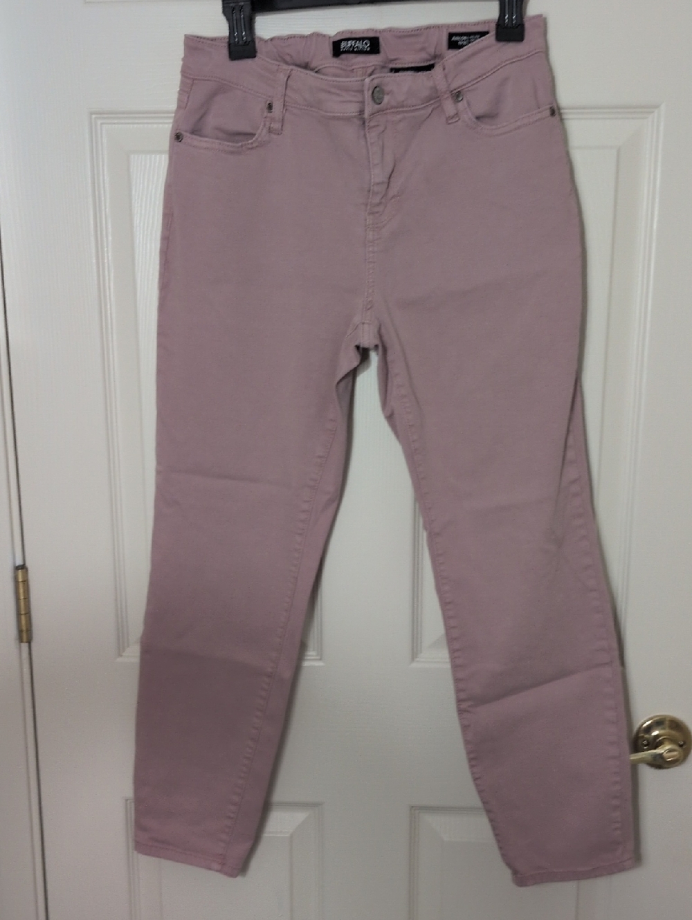 Buffalo David Bitton Dusty Mauve High-Rise Women's Jeans, Size 10/30, Soft
